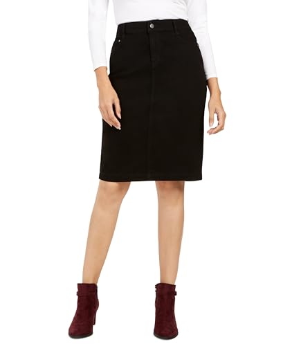 Charter Club Denim Tummy Control Skirt