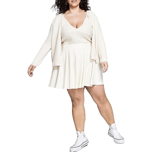 Now This Trendy Plus Size Pleated Tennis Skirt
