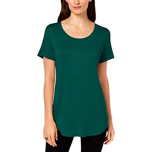 JM Collection Scoop Neck Top