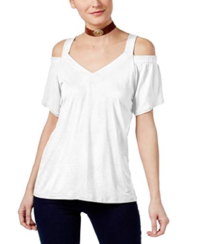 INC International Concepts Petite Cold Shoulder Top