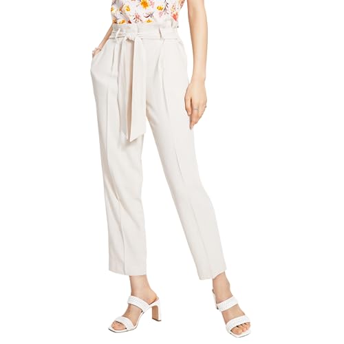 Bar III Womens Linen Tie Waist Pants
