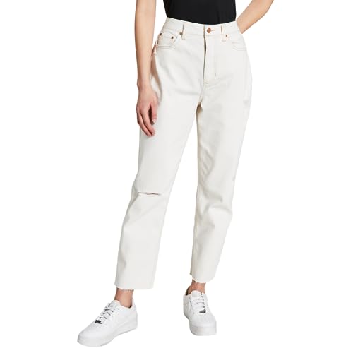Now This Womens Ripped Mom Jeans