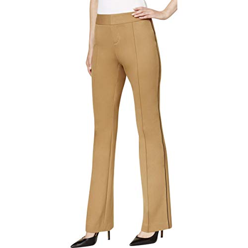 INC International Concepts Curvy Faux Leather Trim Pants