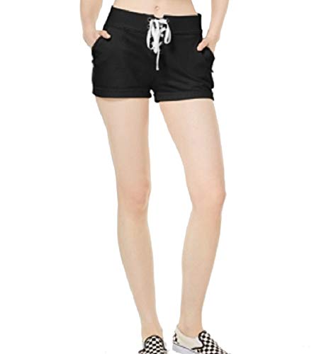 Active Juniors' Cotton Terry Lace-Up Shorts
