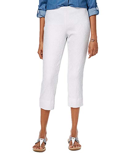 Charter Club Jacquard Textured Capri Pants