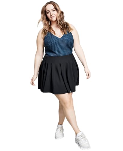 Now This Trendy Plus Size Pleated Tennis Skirt
