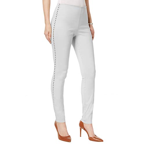 Studded Pull On Skinny Pants