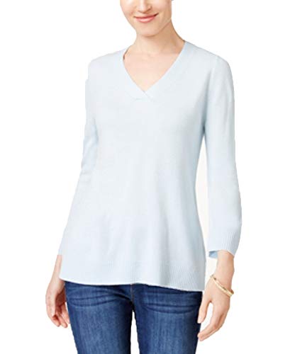 Karen Scott Luxsoft V Neck Sweater