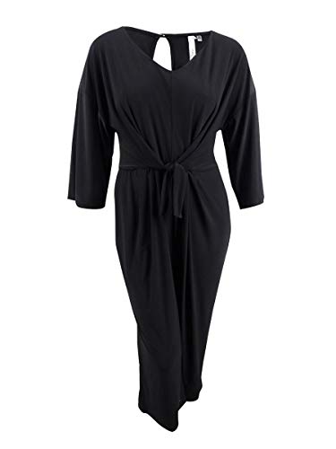 Plus Size Tie-Waist Jumpsuit