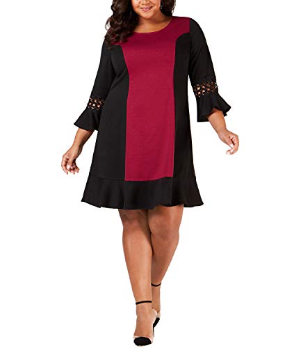 NY Collection Plus Size Colorblocked Sheath Dress
