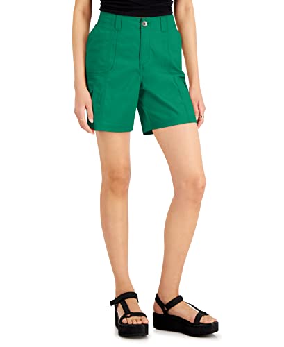 Women's Comfort-Waist Cargo Shorts