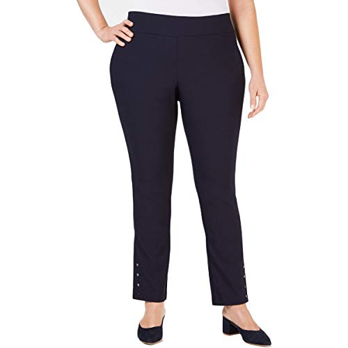 Charter Club Plus Size Slim Leg Pants