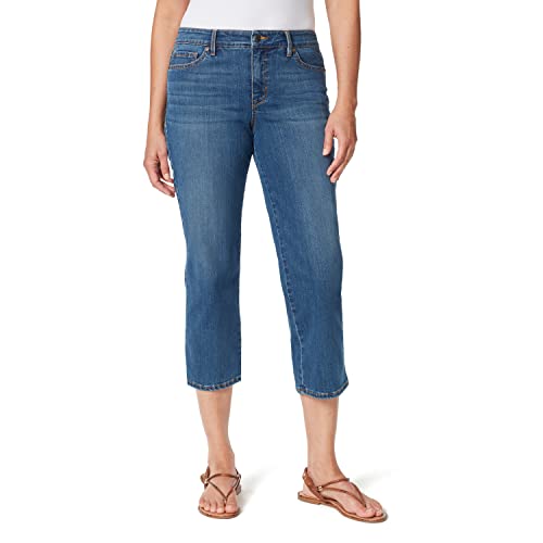 Gloria Vanderbilt Straight Fit Cropped Jeans