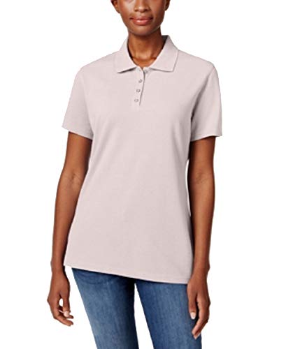 Karen Scott Short Sleeve Polo Top