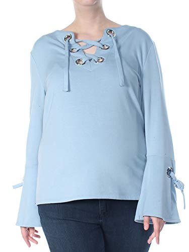 I.N.C. Lace-Up Sweatshirt