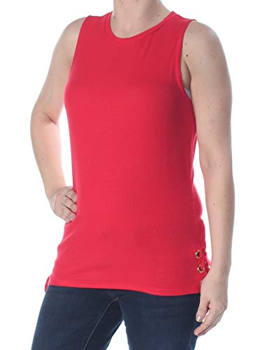 Petite Lace Up Tank Top