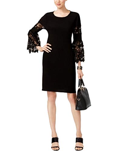 Alfani Petite Lace Sleeve Dress
