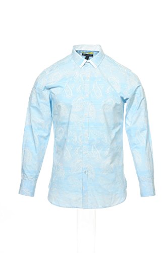 JM Collection Swirl Print Tie Hem Flare Sleeve Top