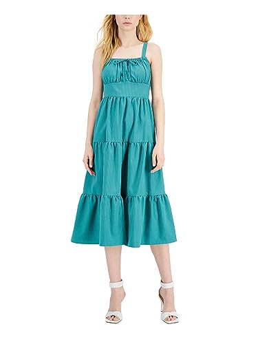 INC International Concepts Womens Tiered Midi Dress