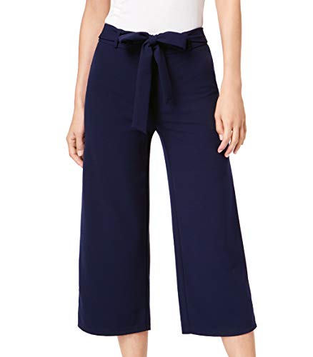 Maison Jules Pull On Tie Waist Cropped Pants