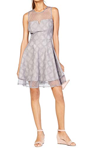 City Studios Juniors Glitter Fit Flare Dress