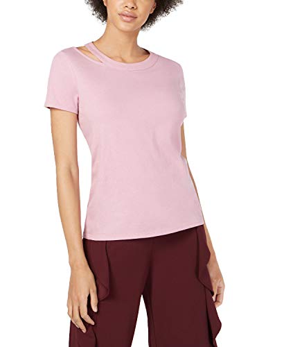 Cotton Cutout-Neck Top