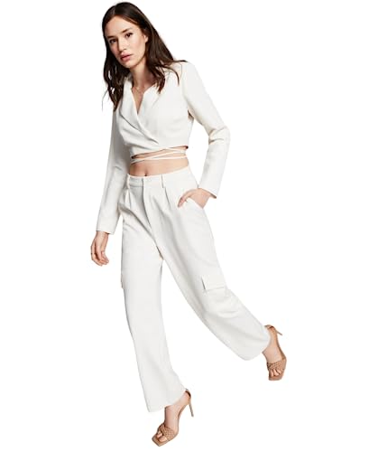 Now This Crop Tie Blazer