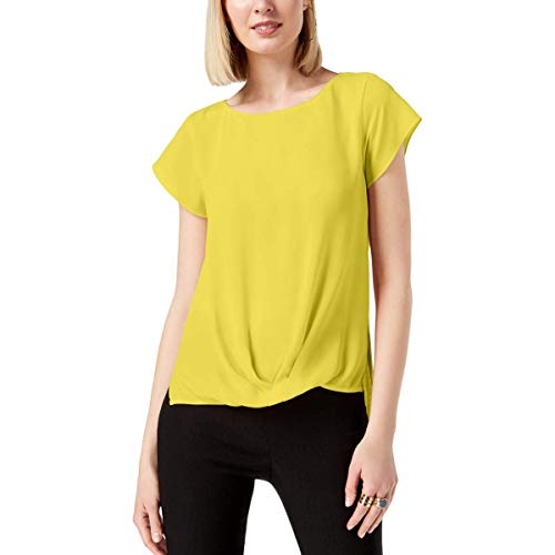 INC Draped-Hem Top