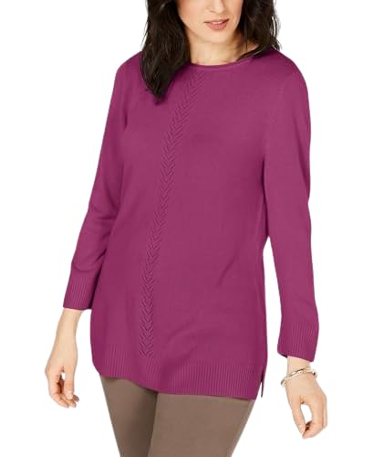 Karen Scott Petite Luxsoft Sweater