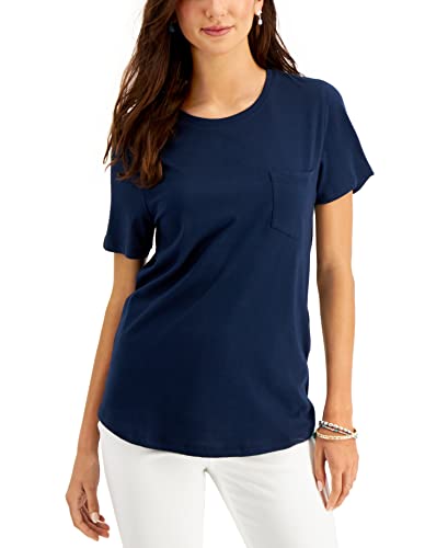 Style & Co Cotton Pocket T-Shirt