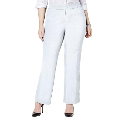 JM Collection Plus Size Curvy-Fit Straight-Leg Pants