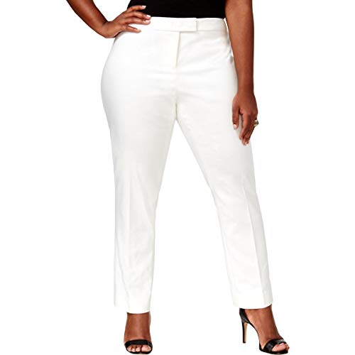 Anne Klein Plus Size Straight Leg Pants