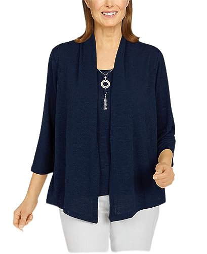 Plus Size Classics Onion Skin Two For One Top