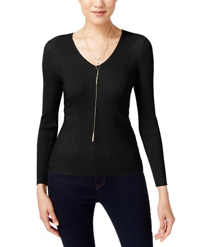 INC International Concepts Petite Ribbed Sweater
