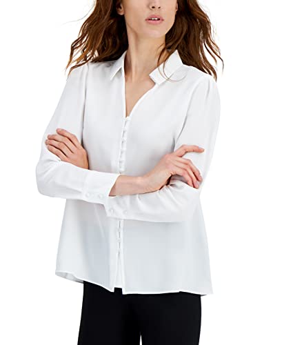 Alfani Long Sleeve Button Up Shirt
