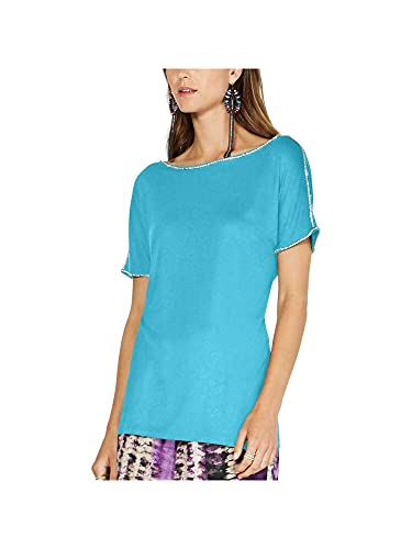 INC International Concepts Womens Embellished Top