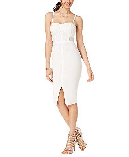 Material Girl Juniors Illusion Bodycon Dress