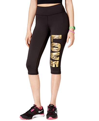 Material Girl Active Juniors Love Graphic Cropped Leggings