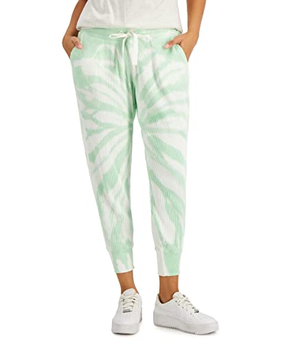 Style & Co Petite Cotton Waffle Knit Jogger Pants