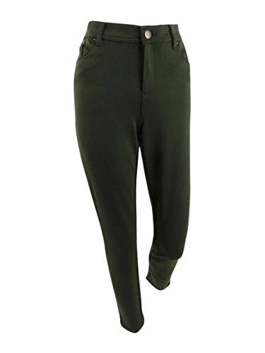 Ultra-Skinny Pont�-Knit Pants