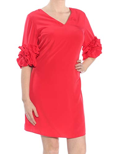 Alfani Ruffle Sleeve A Line Dress