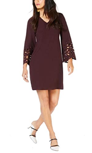 Alfani Petite Laser Cut A Line Dress