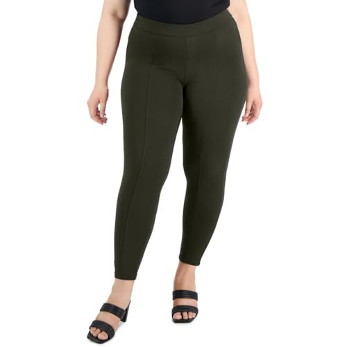 Style & Co Plus Size Ponte Knit Pull On Pants