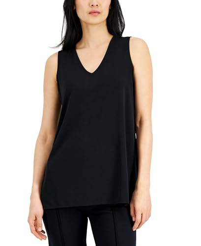 Alfani Womens V Neck Tunic