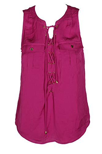 INC International Concepts Lace Up Top