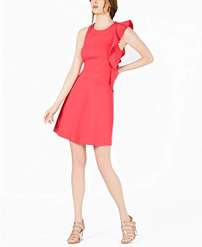 Asymmetrical Fit & Flare Dress