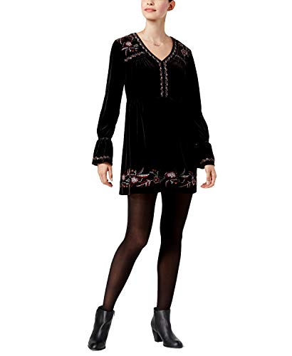 Style & Co Petite Embroidered Peasant Dress