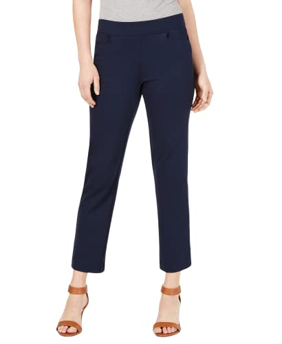 Style & Co Cropped Pull On Straight Leg Pants