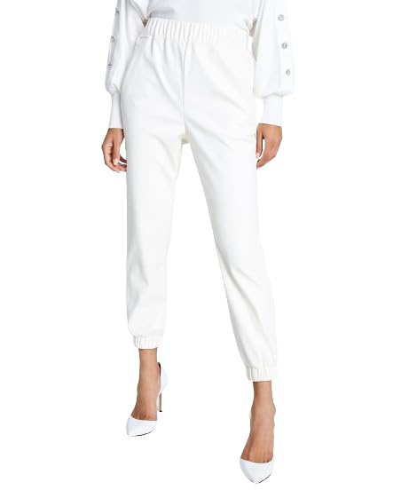 INC International Concepts Faux Leather Joggers