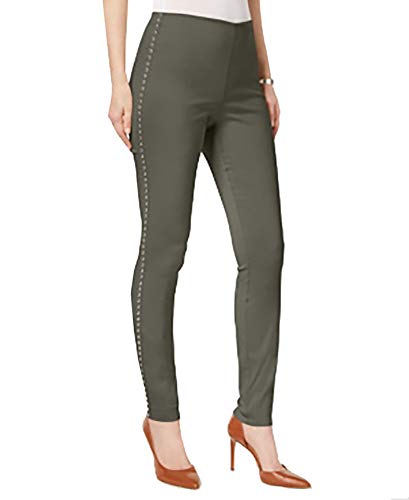 Studded Pull On Skinny Pants